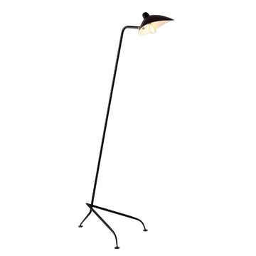 Frank 62" Iron Retro Minimalist LED Floor Lamp - JONATHAN Y
